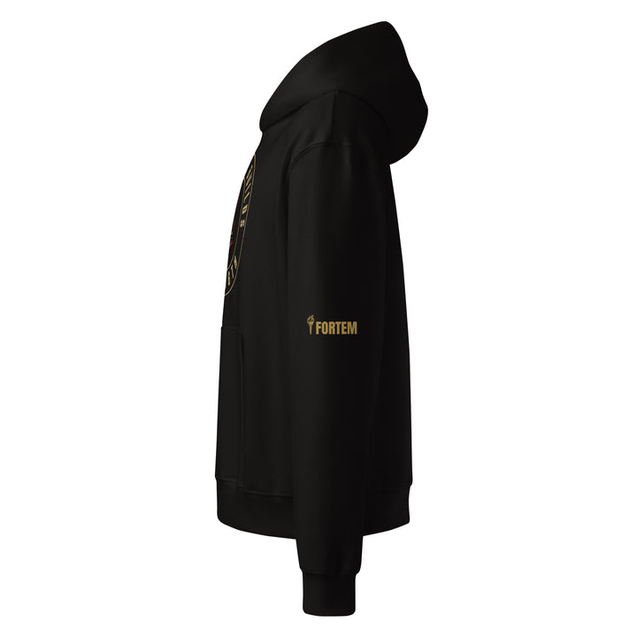 Sacrifice Builds Strength Oversized heavyweight hoodie-Fortem Apparel