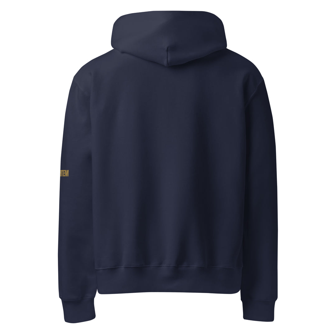 Sacrifice Builds Strength Oversized heavyweight hoodie-Fortem Apparel