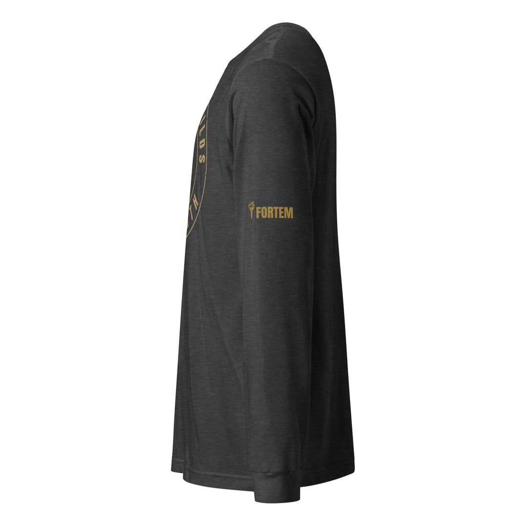 Sacrifice Builds Strength Long Sleeve Tee-Fortem Apparel