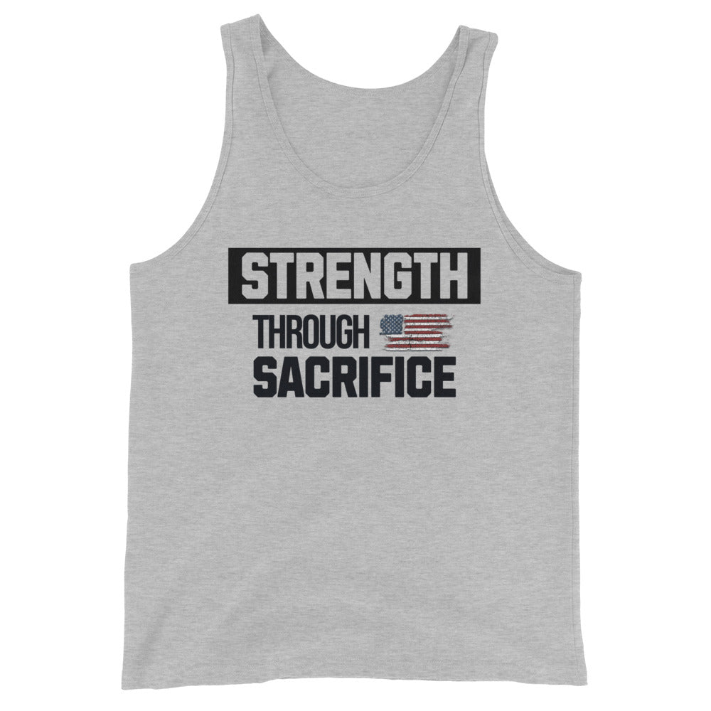 Strength Through Sacrifice — Tank-Fortem Apparel