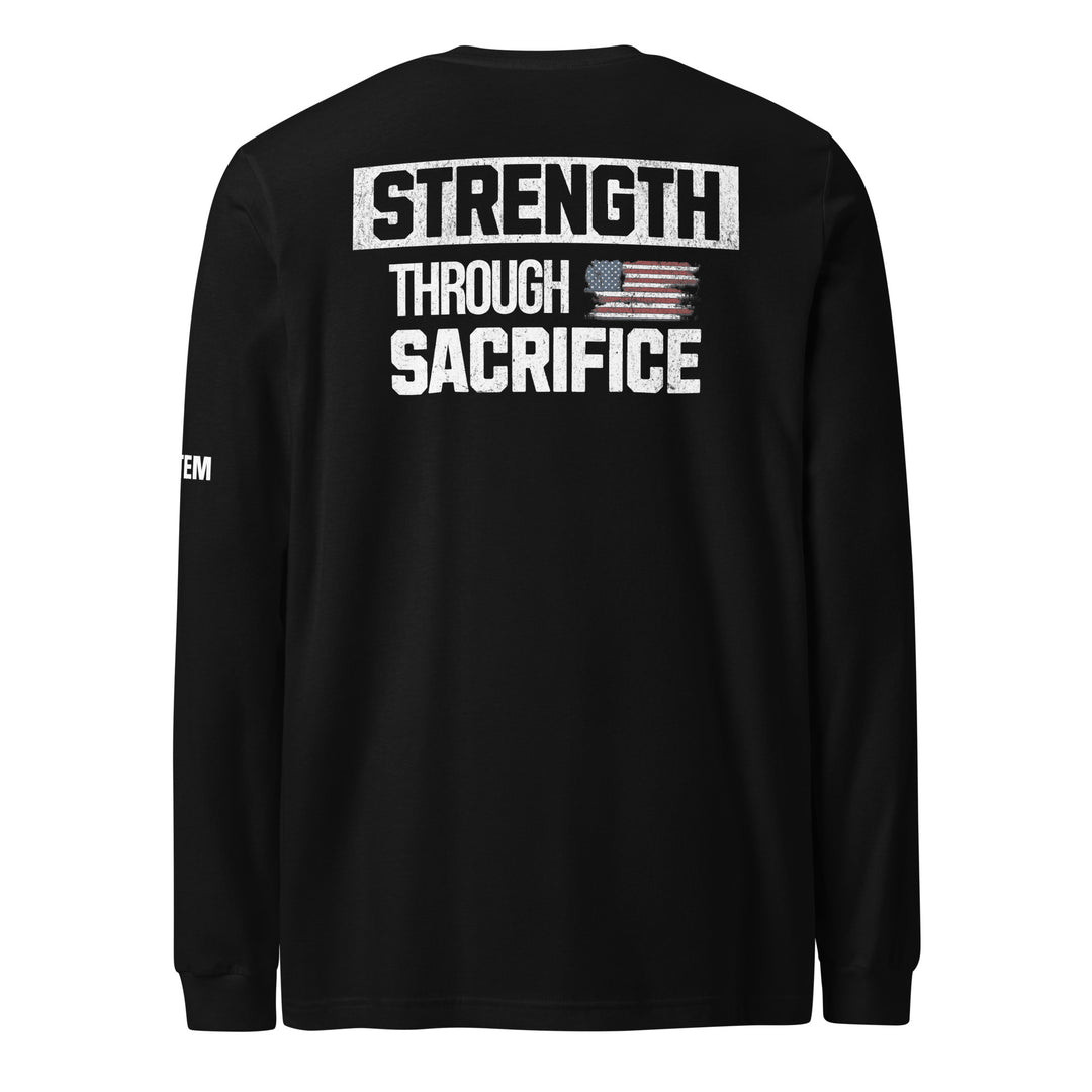 Strength Through Sacrifice Long Sleeve Tee-Fortem Apparel