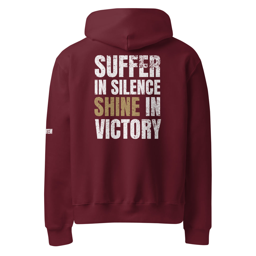 Suffer In Silence Oversized heavyweight hoodie-Fortem Apparel