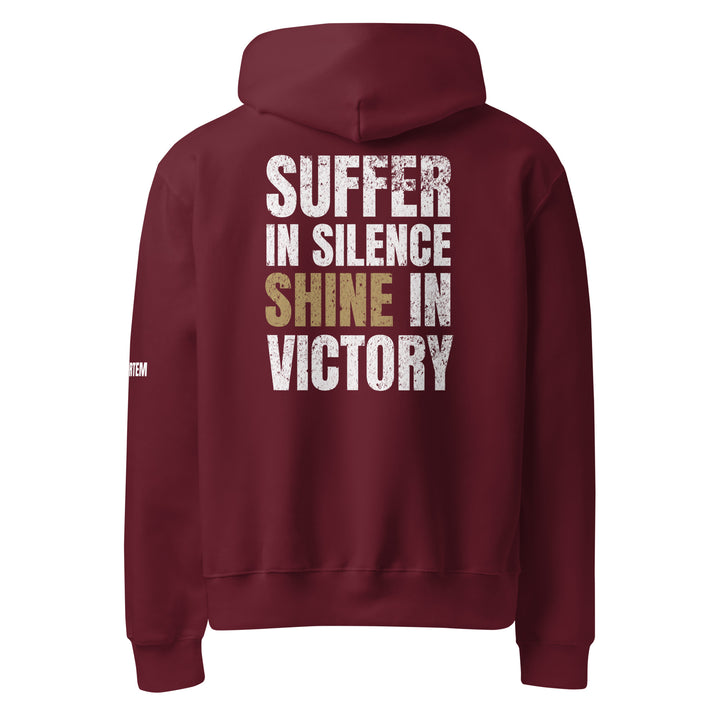 Suffer In Silence Oversized heavyweight hoodie-Fortem Apparel