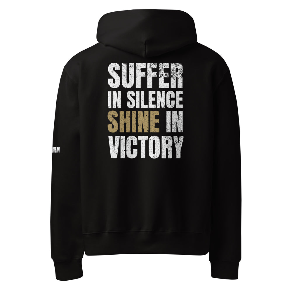 Suffer In Silence Oversized heavyweight hoodie-Fortem Apparel