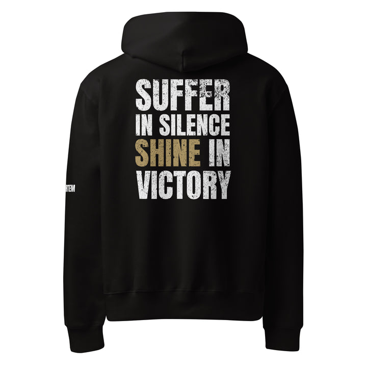 Suffer In Silence Oversized heavyweight hoodie-Fortem Apparel