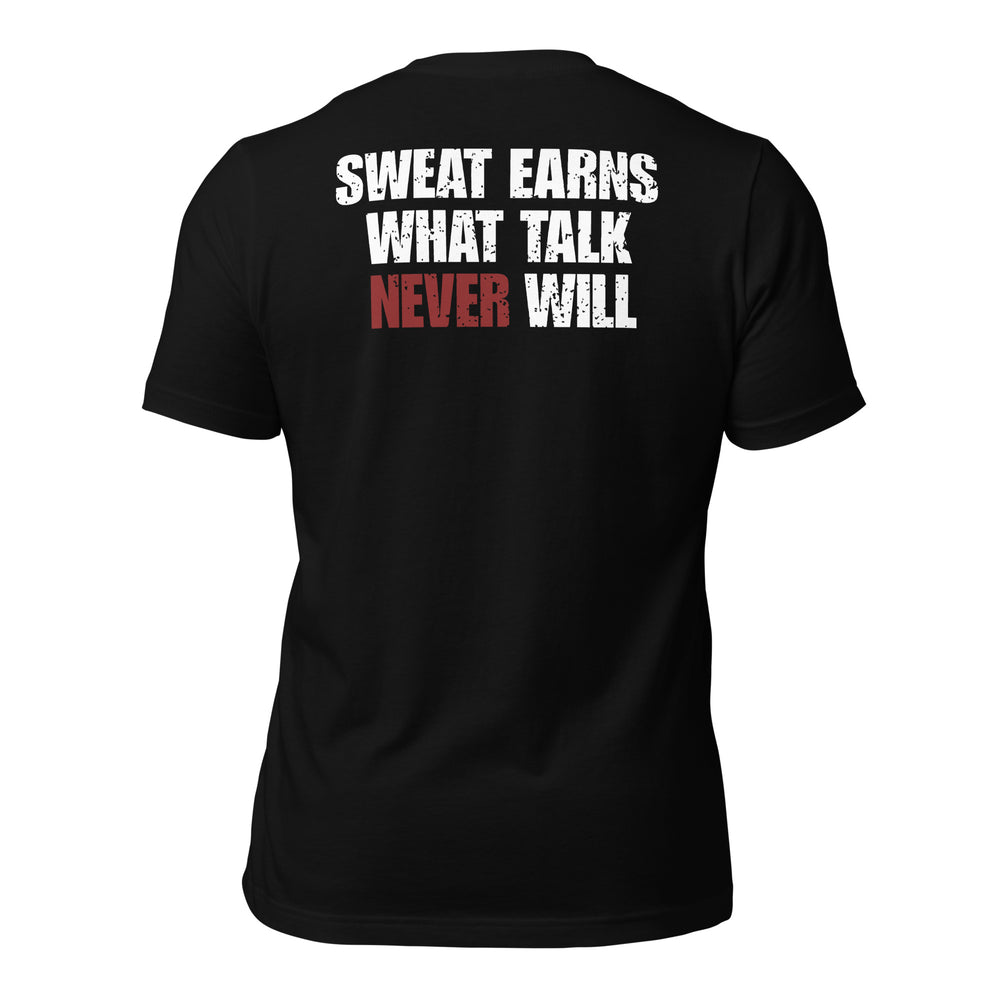 Sweat Earns What Talk Never Will | Tee-Fortem Apparel