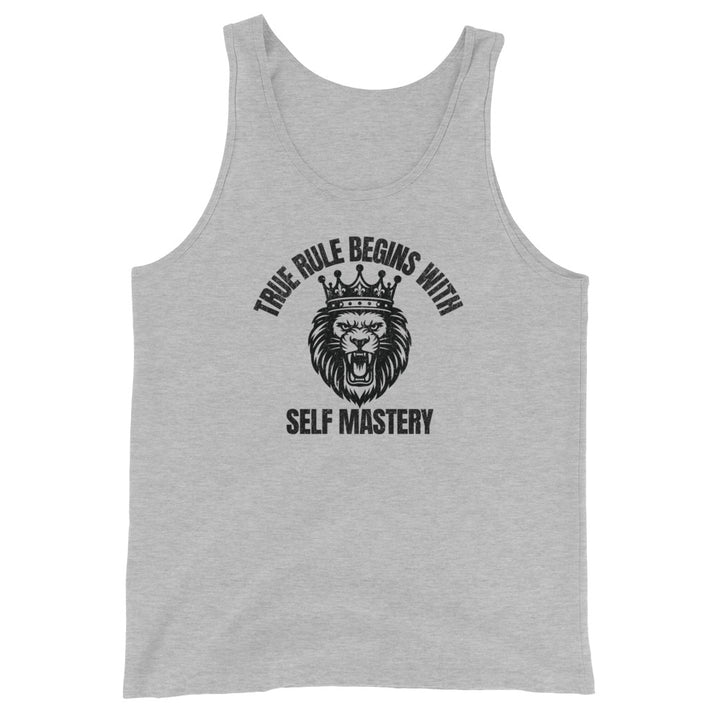 True Rule Begins With Self Mastery - Tank-Fortem Apparel