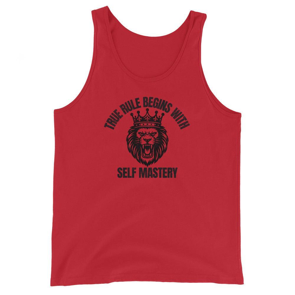 True Rule Begins With Self Mastery - Tank-Fortem Apparel
