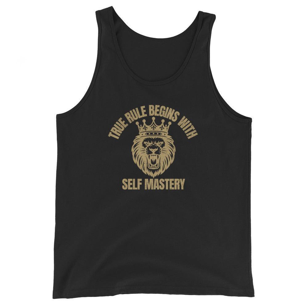 True Rule Begins With Self Mastery - Tank-Fortem Apparel
