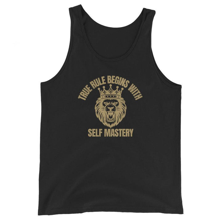 True Rule Begins With Self Mastery - Tank-Fortem Apparel
