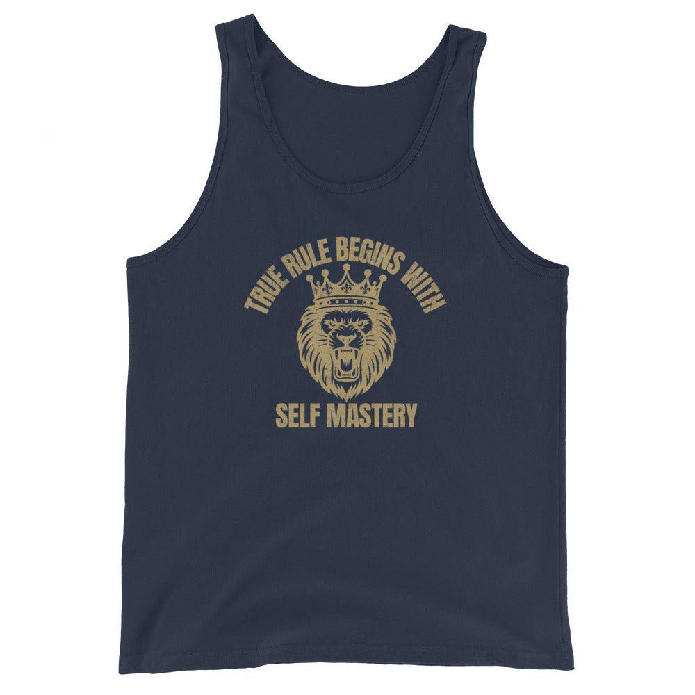 True Rule Begins With Self Mastery - Tank-Fortem Apparel