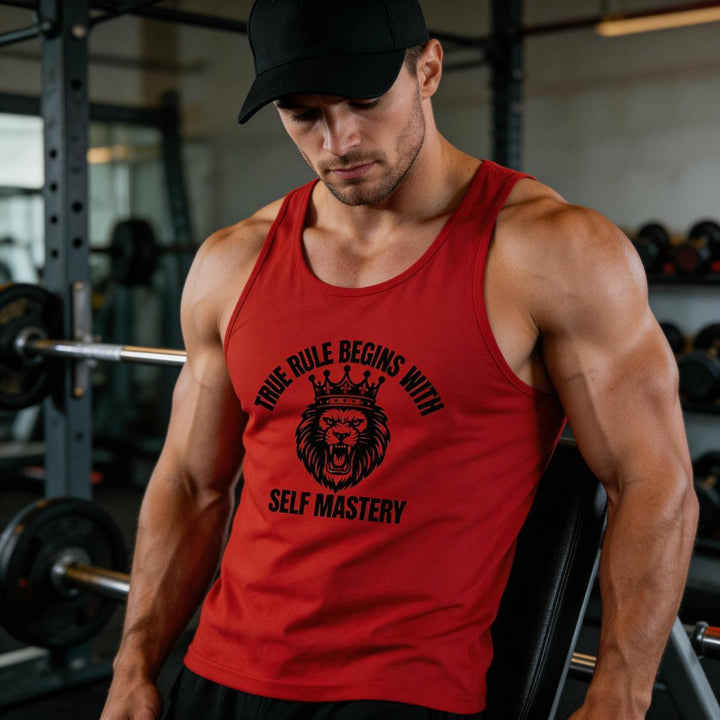 True Rule Begins With Self Mastery - Tank-Fortem Apparel