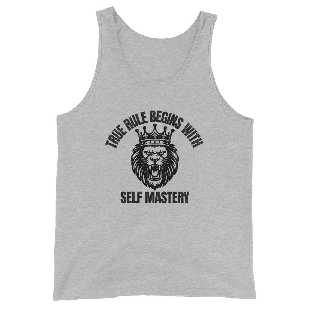 True Rule Begins With Self Mastery - Tank-Fortem Apparel