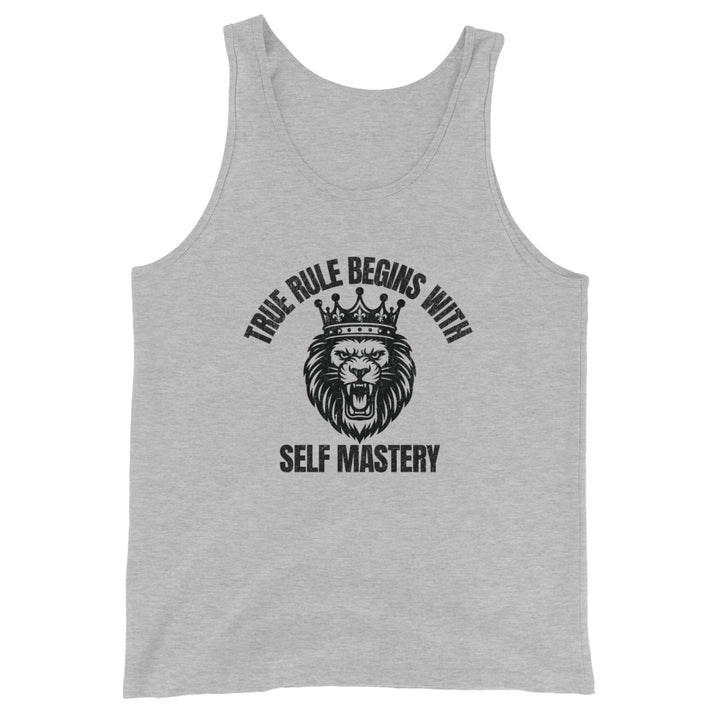 True Rule Begins With Self Mastery - Tank-Fortem Apparel