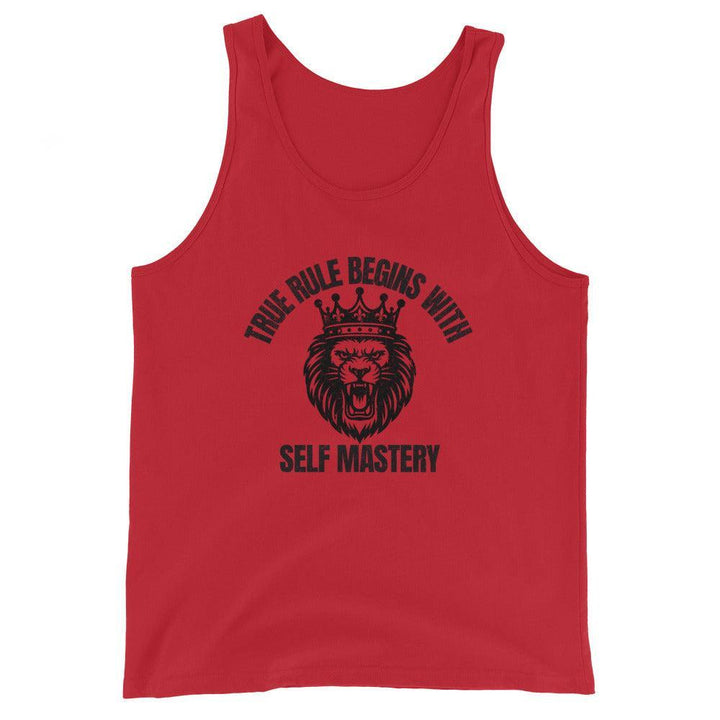 True Rule Begins With Self Mastery - Tank-Fortem Apparel