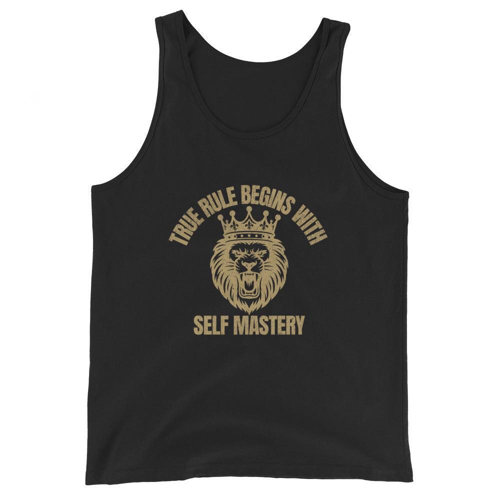 True Rule Begins With Self Mastery - Tank-Fortem Apparel