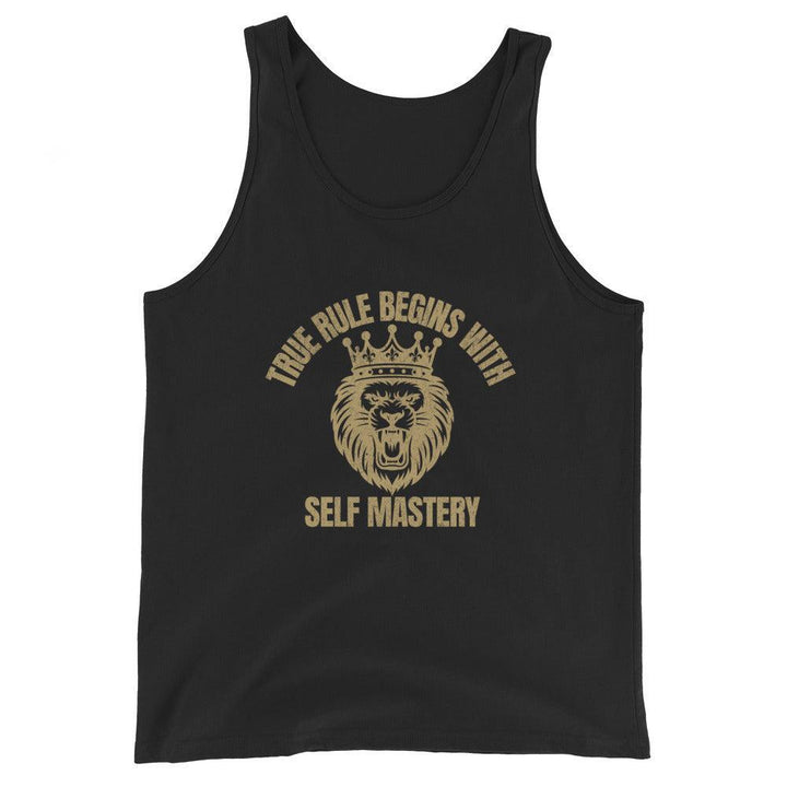 True Rule Begins With Self Mastery - Tank-Fortem Apparel