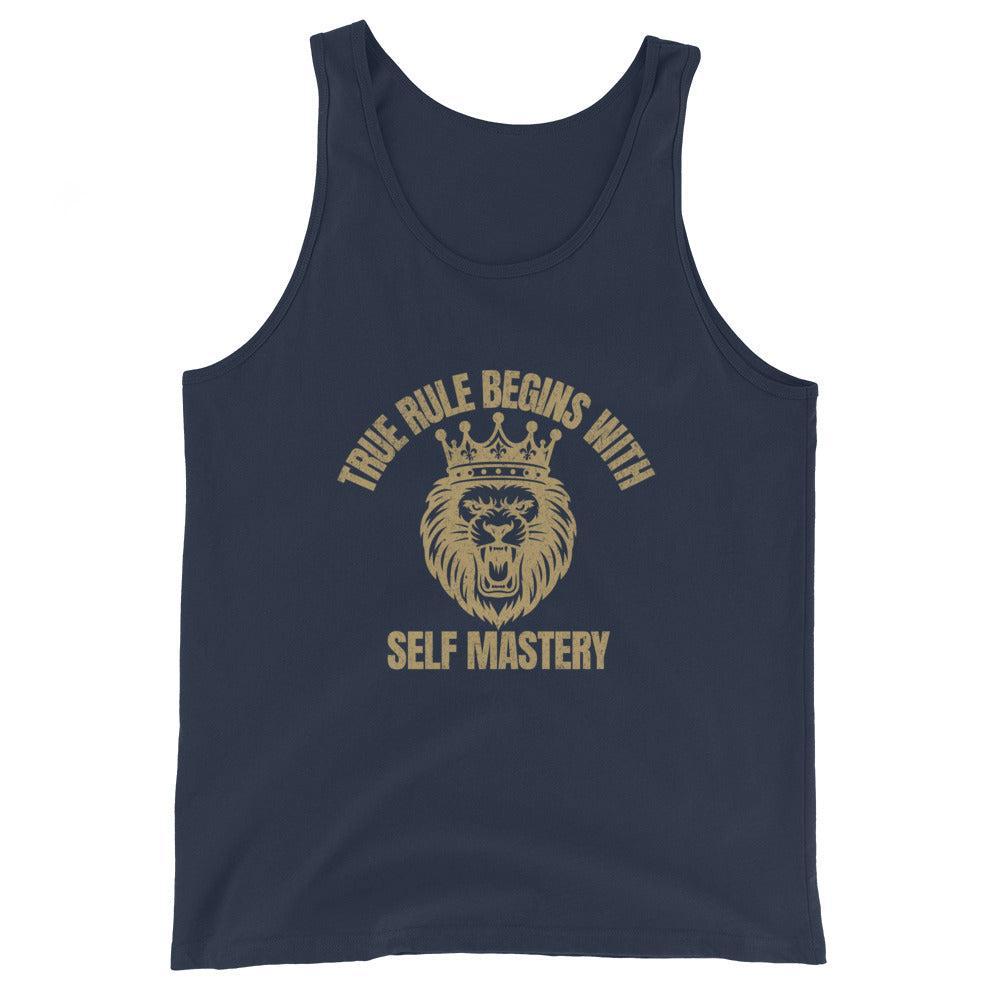True Rule Begins With Self Mastery - Tank-Fortem Apparel