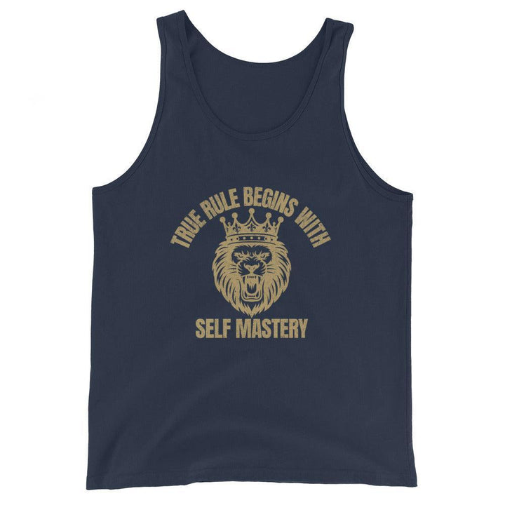 True Rule Begins With Self Mastery - Tank-Fortem Apparel