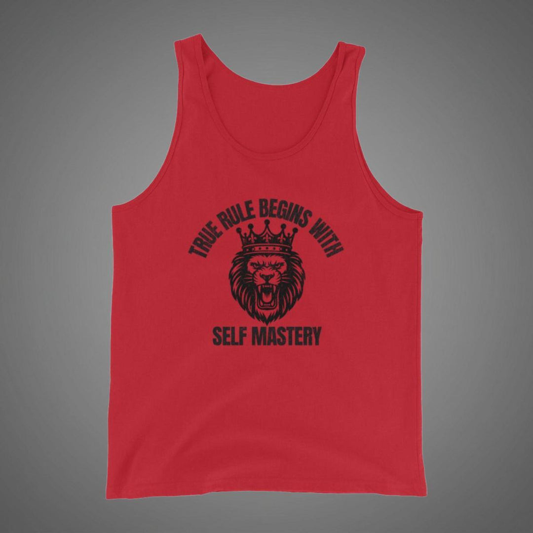 True Rule Begins With Self Mastery - Tank-Fortem Apparel