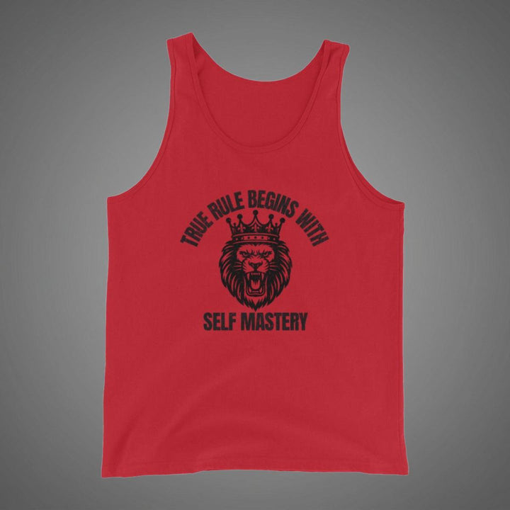 True Rule Begins With Self Mastery - Tank-Fortem Apparel