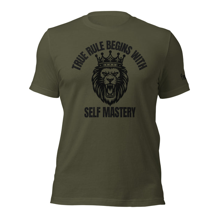 True Rule Begins With Self Mastery t-shirt-Fortem Apparel