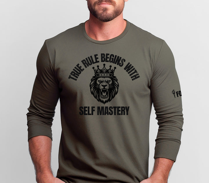 True Rule — Long Sleeve Tee-Fortem Apparel