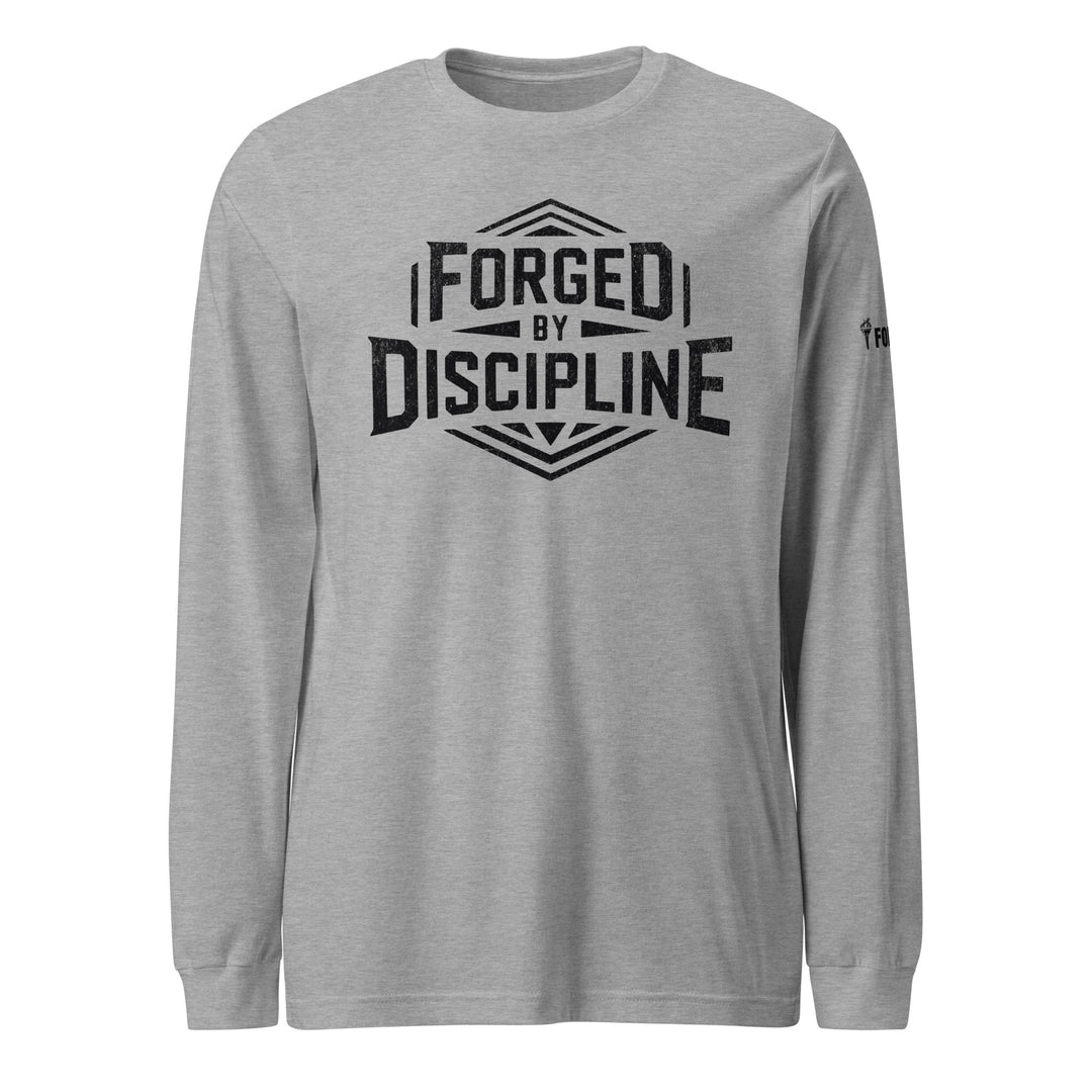 Forged By Discipline - Long Sleeve Tee-Fortem Apparel