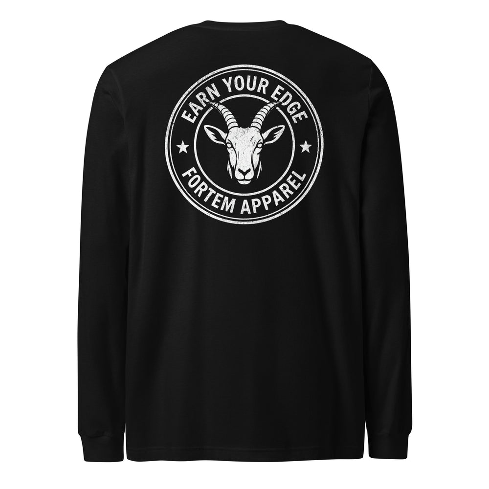 Earn Your Edge - Long Sleeve Tee-Fortem Apparel