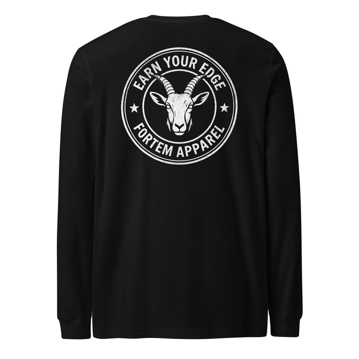 Earn Your Edge - Long Sleeve Tee-Fortem Apparel