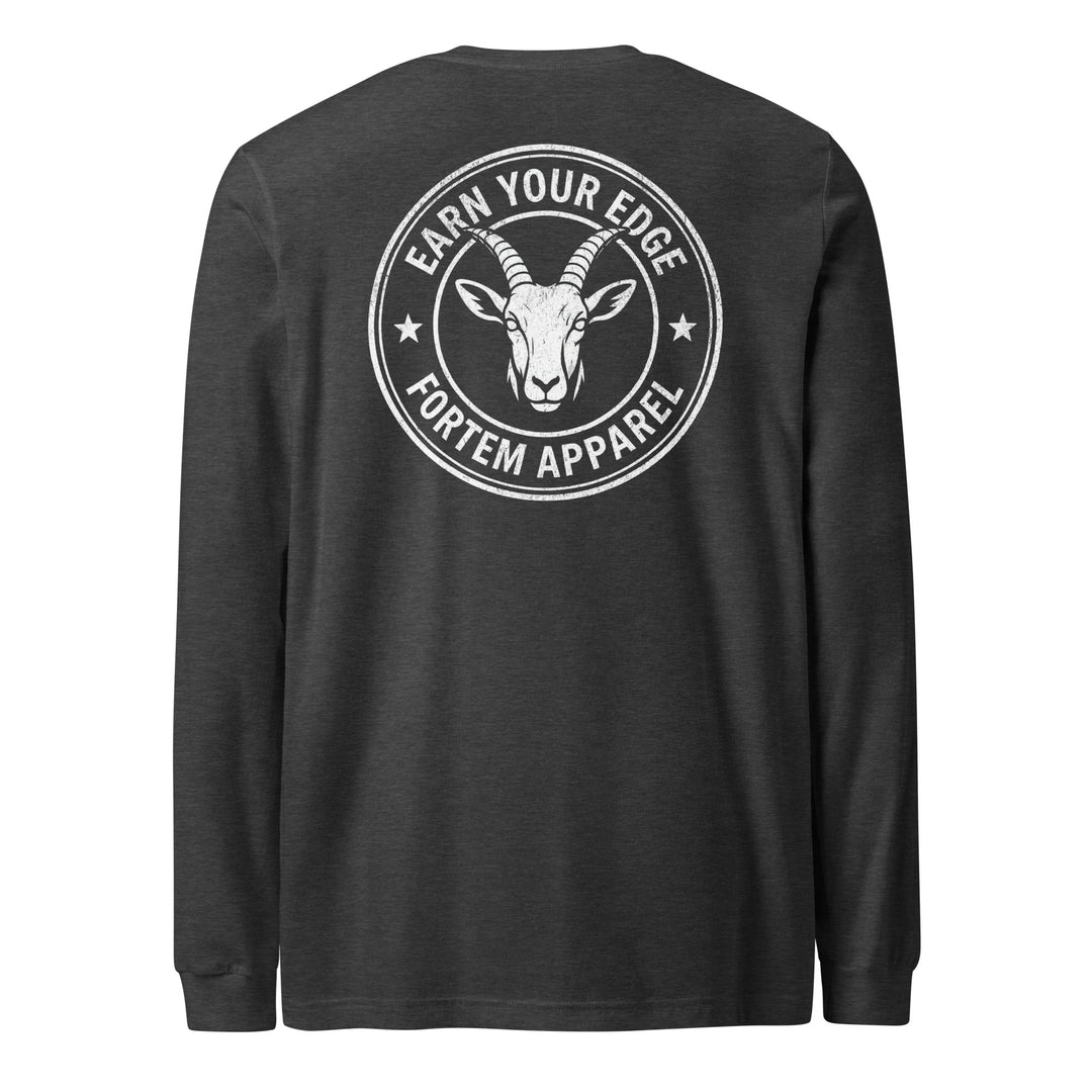 Earn Your Edge - Long Sleeve Tee-Fortem Apparel