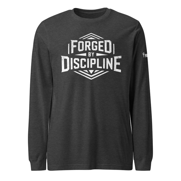Forged By Discipline - Long Sleeve Tee-Fortem Apparel
