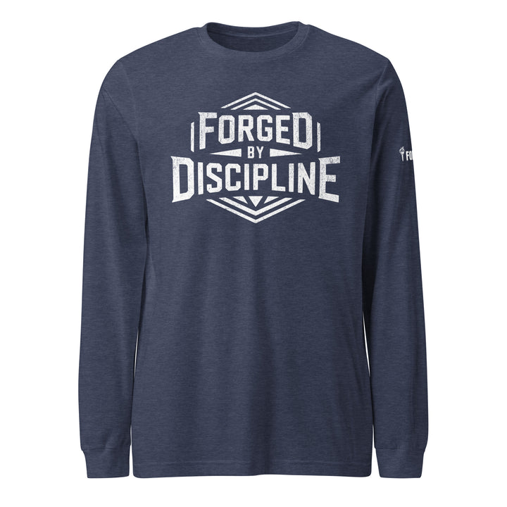 Forged By Discipline - Long Sleeve Tee-Fortem Apparel