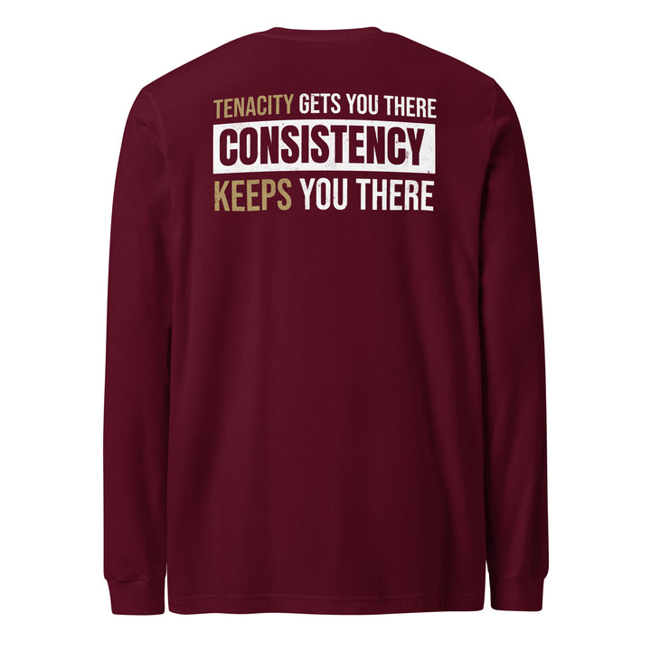 Consistency Keeps You There - Long Sleeve Tee-Fortem Apparel