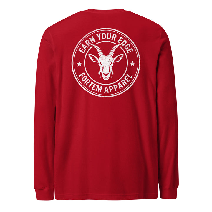 Earn Your Edge - Long Sleeve Tee-Fortem Apparel