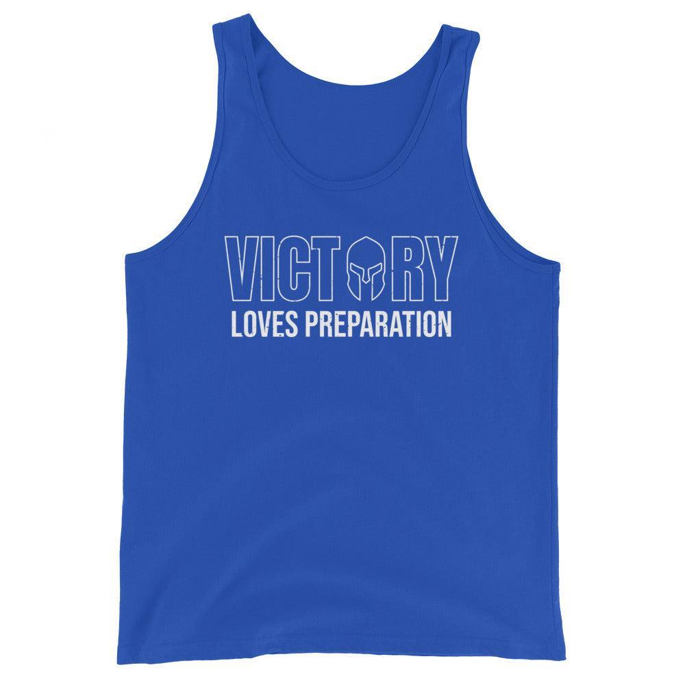 Victory Loves Preparation - Tank-Fortem Apparel