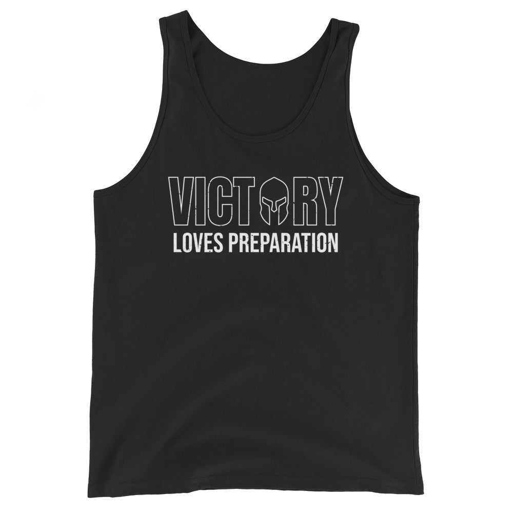 Victory Loves Preparation - Tank-Fortem Apparel