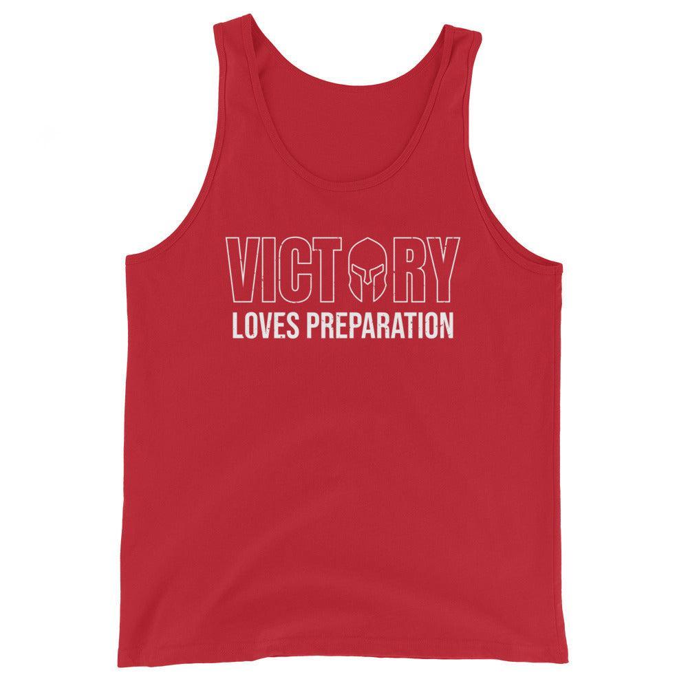 Victory Loves Preparation - Tank-Fortem Apparel