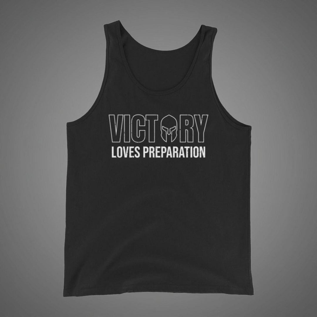Victory Loves Preparation - Tank-Fortem Apparel